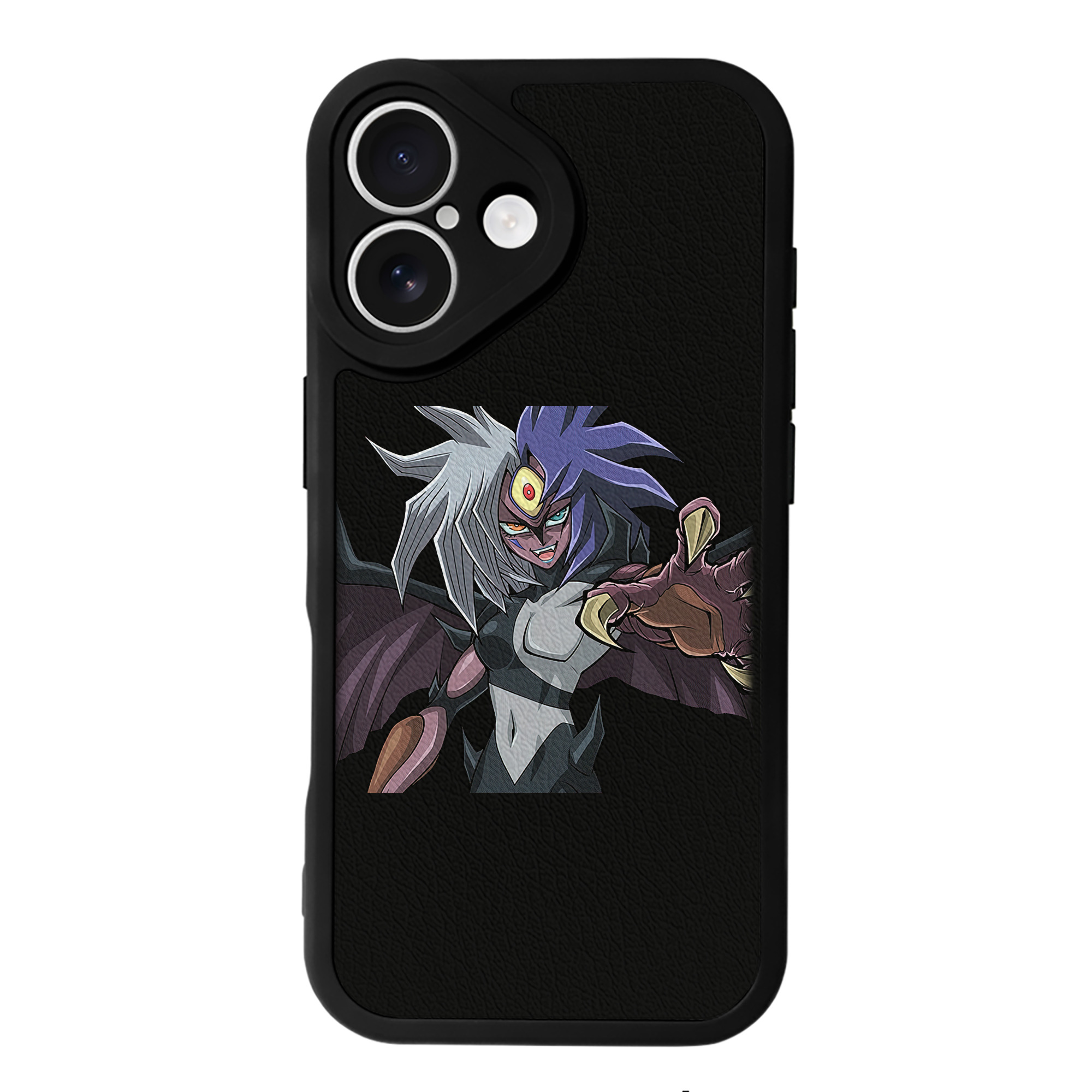 遊☆戯☆王 Yu-Gi-Oh! 【iPhone 16シリーズ対応】シリコンスマホケース（レザー調） 材質：シリコン